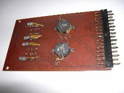 One of the two electronic analog switches